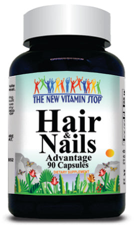 BUY 1 GET 2 FREE Hair & Nails Advantage 90 Capsules